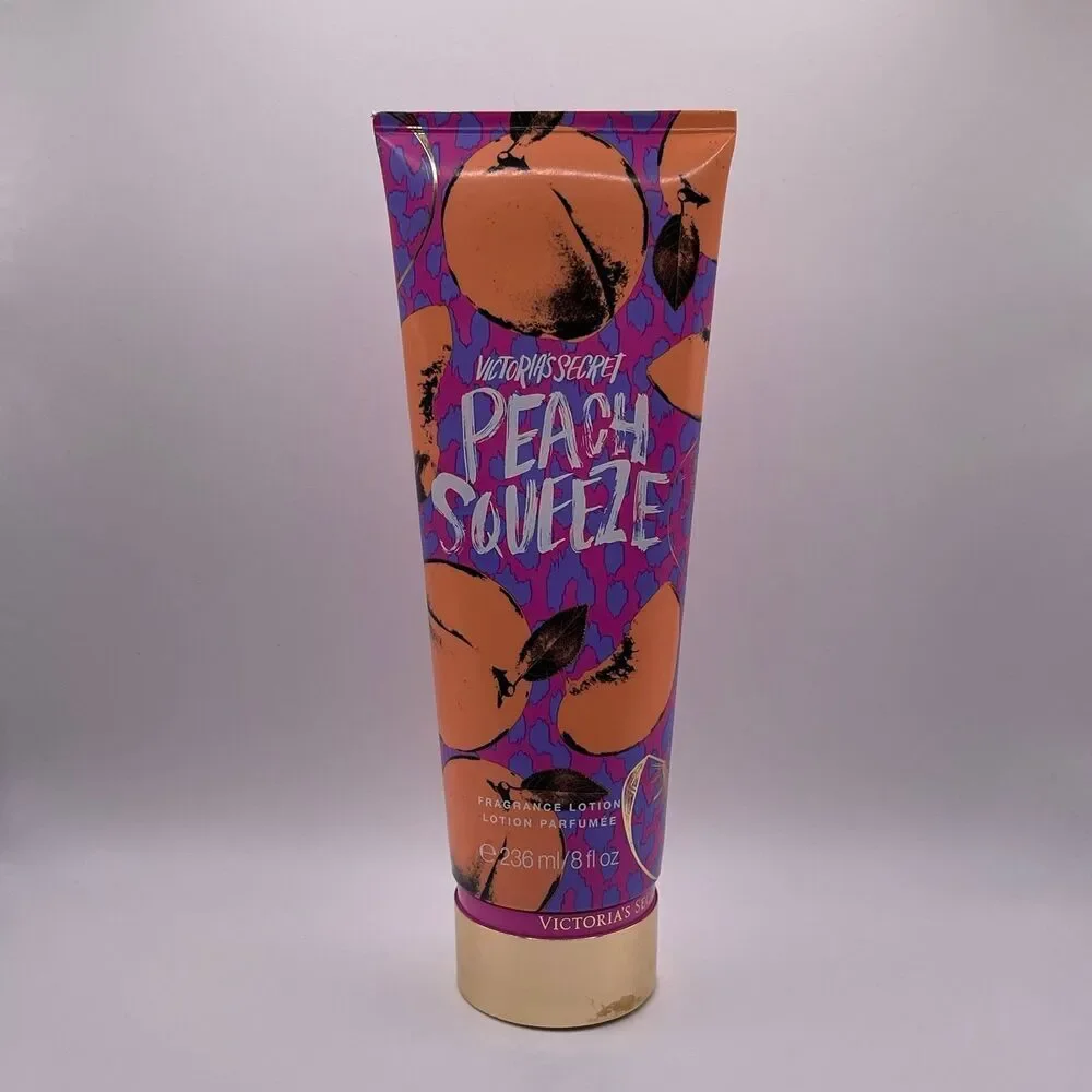 Victoria's Secret Limited Edition Peach Squeeze Full Size Body Lotion